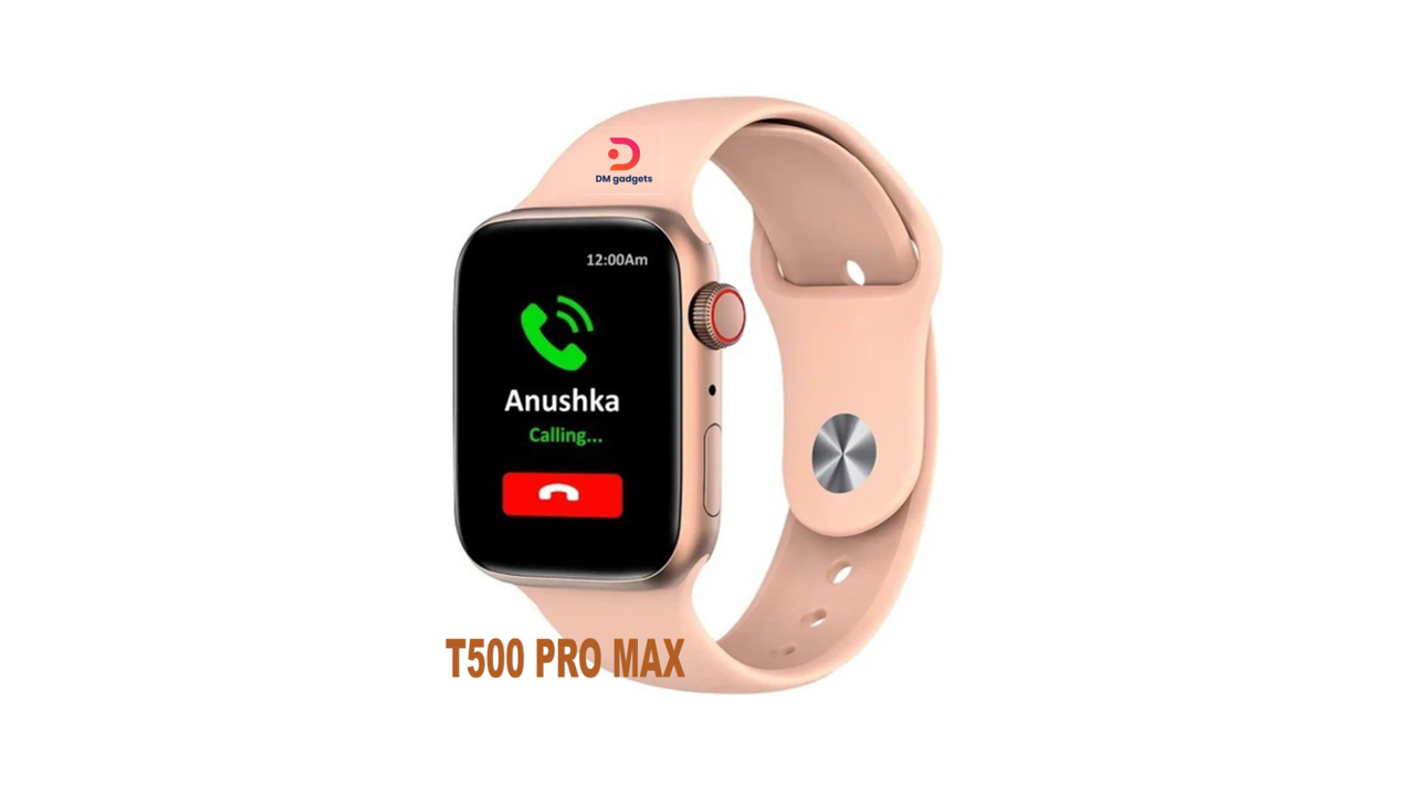 242C2#T500®Pro Max Smart Watch for Men Women Bluetooth Wi-Fi Sports – Gold