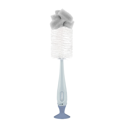 Kikka Boo Bottle Brush With Nipple Cleaner 2In1 Blue