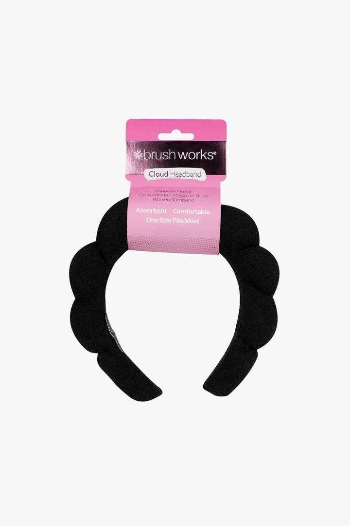 Brushworks Black Cloud Headband