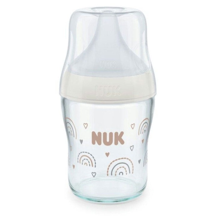 Nuk Perfect Match 0M+ S Glass Bottle 120Ml