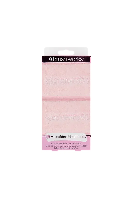 Brushworks Microfibre Headband Duo