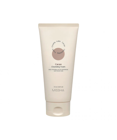 Missha Creamy Latte Cleansing Foam Cacao 172Ml