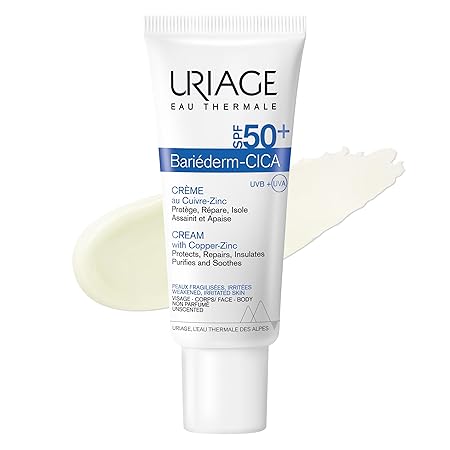 Uriage Bariderm Cica Cream Spf50+ 40 Ml