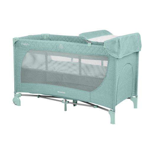 Kikka Boo Baby Cot 2 Levels Medley Mint
