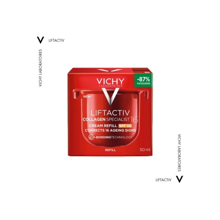 Vichy Liftactiv Collagen 16 Spf 50 Refill 50Ml