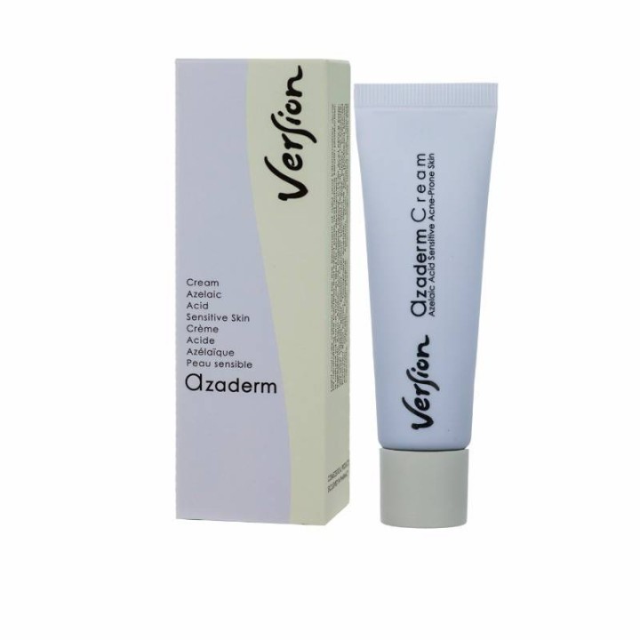 Version Azaderm Cream. For The Treatment Of Mild Inflammatory Acne Or Rosacea 30Ml