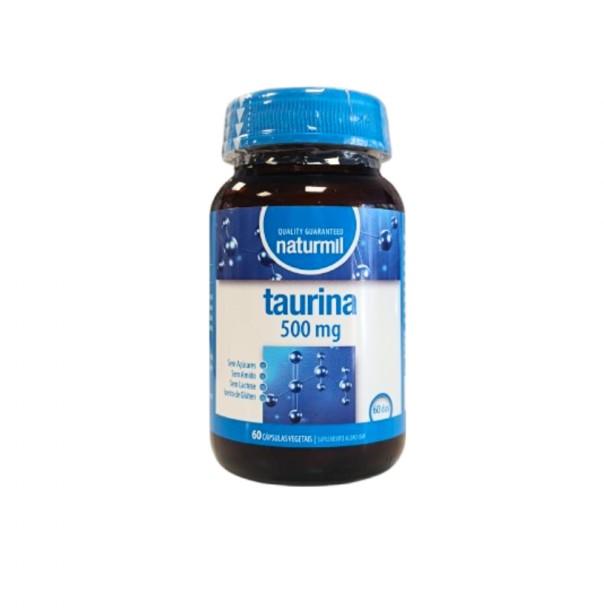 Naturmil Taurina 500Mg 60 Capsules