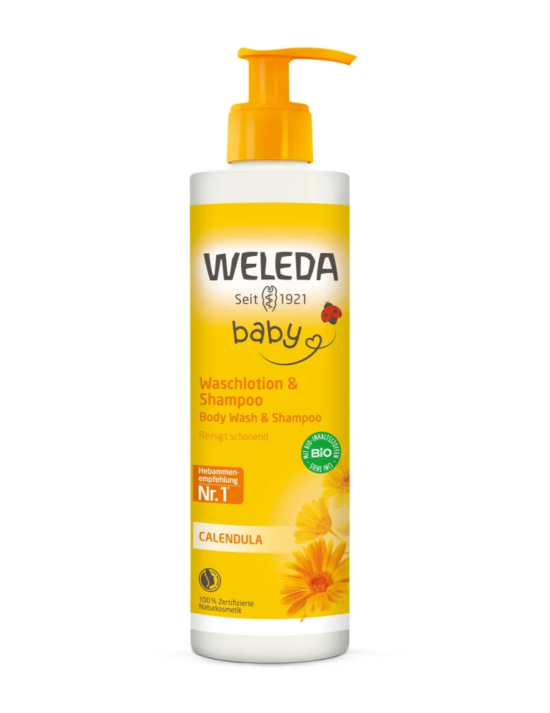 Weleda Baby Calendula Shampoo & Body Wash 400Ml