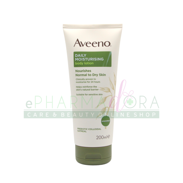 Aveeno Daily Moisturising Body Lotion Unscented 200Ml