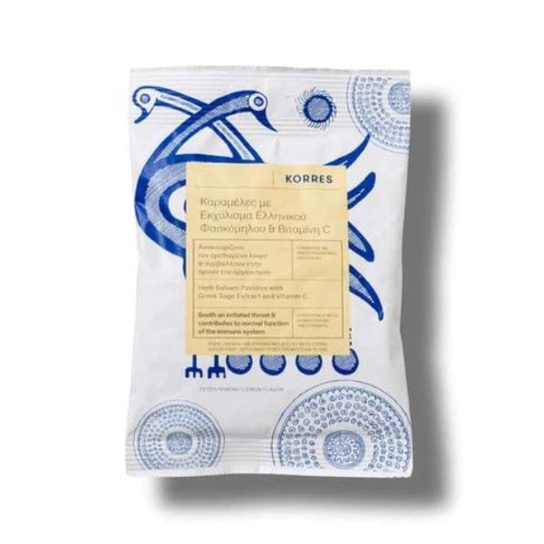 Korres Herb Balsam Pastilles With Greek Sage&Vit C 50G