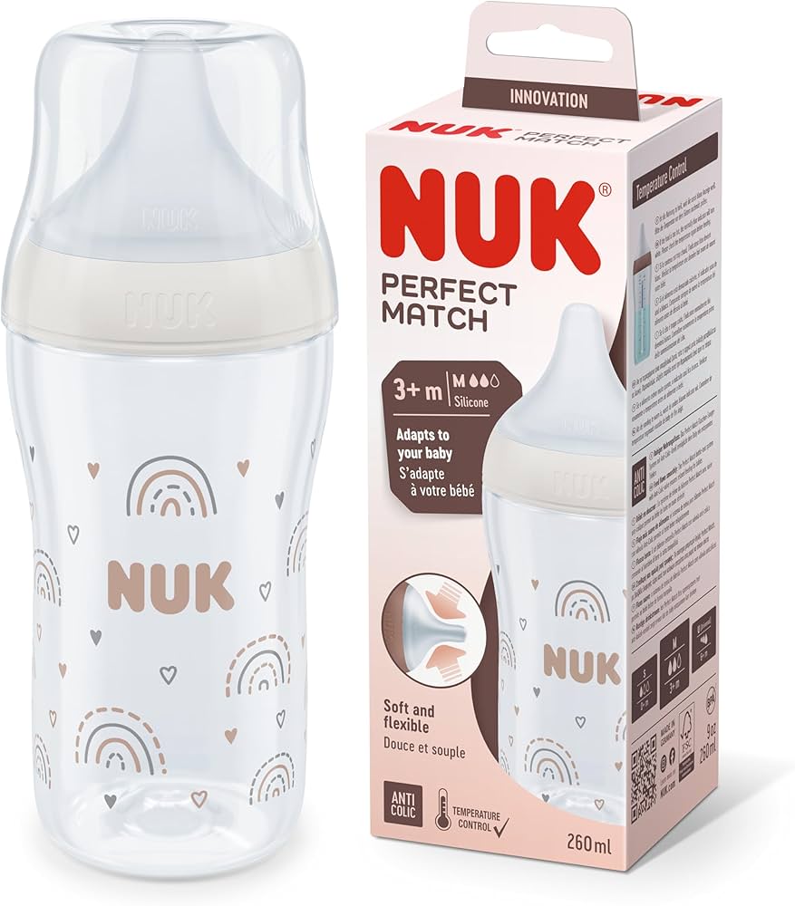 Nuk Perfect Match Bottle 3M+ 260Ml