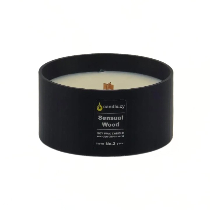 Candle Cy No. 02 Sensual Wood Soy Wax Candle 250Ml