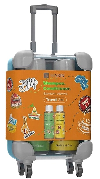 Hiskin Travel Set Shampoo 75Ml + Conditioner 75Ml
