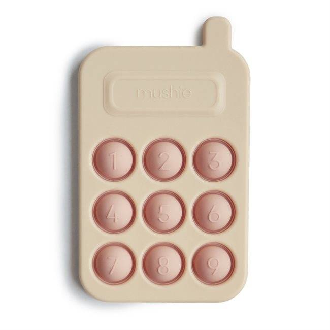 Mushie Press Toy Phone Blush