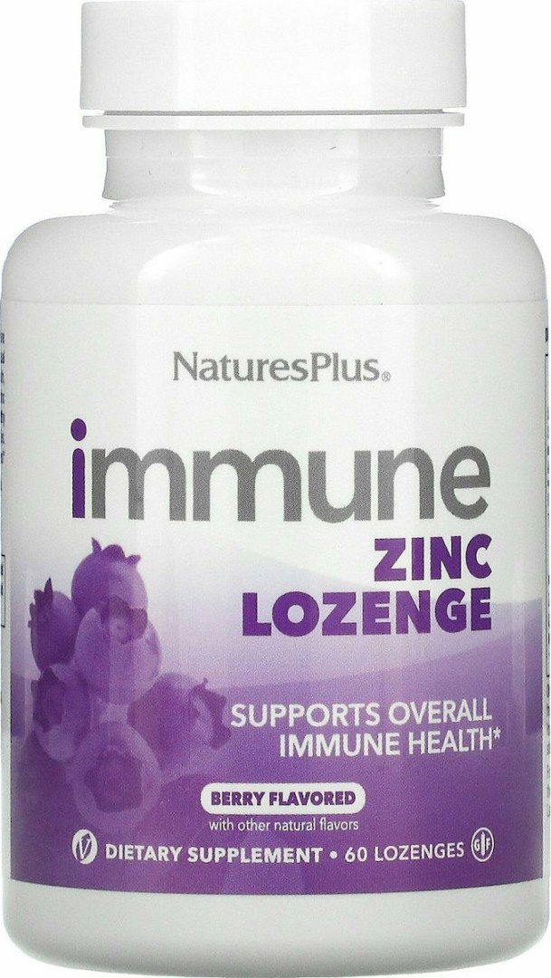 Naturesplus Immune Zinc 60 Lozenges