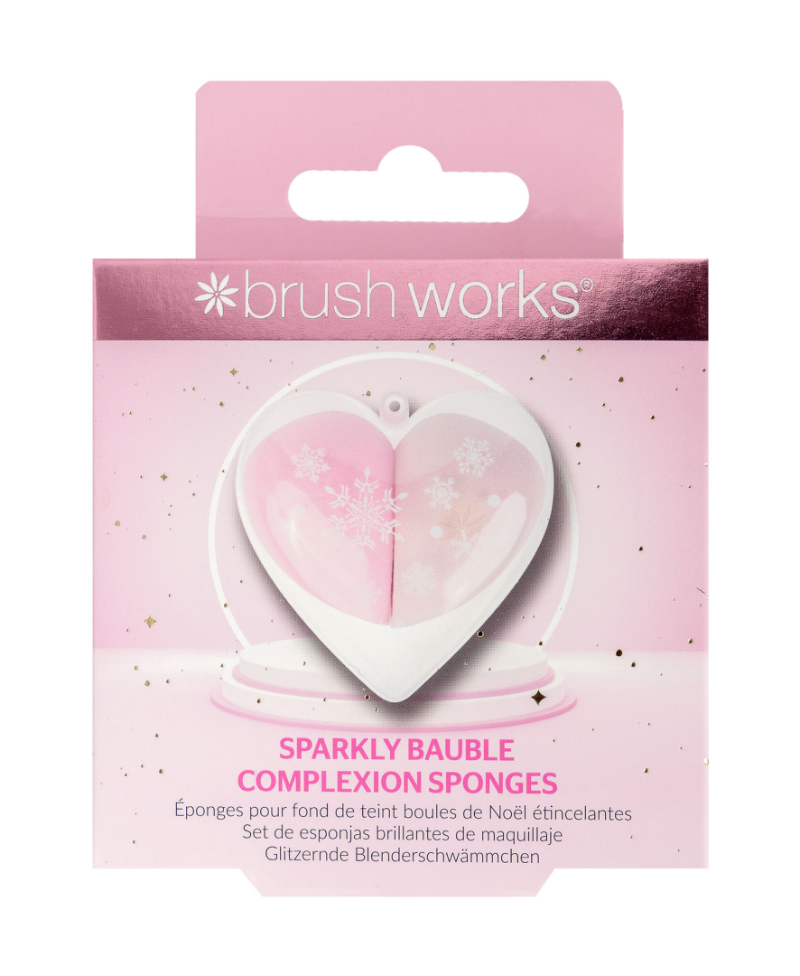 Brushworks Sparkly Bauble Complexion Sponges