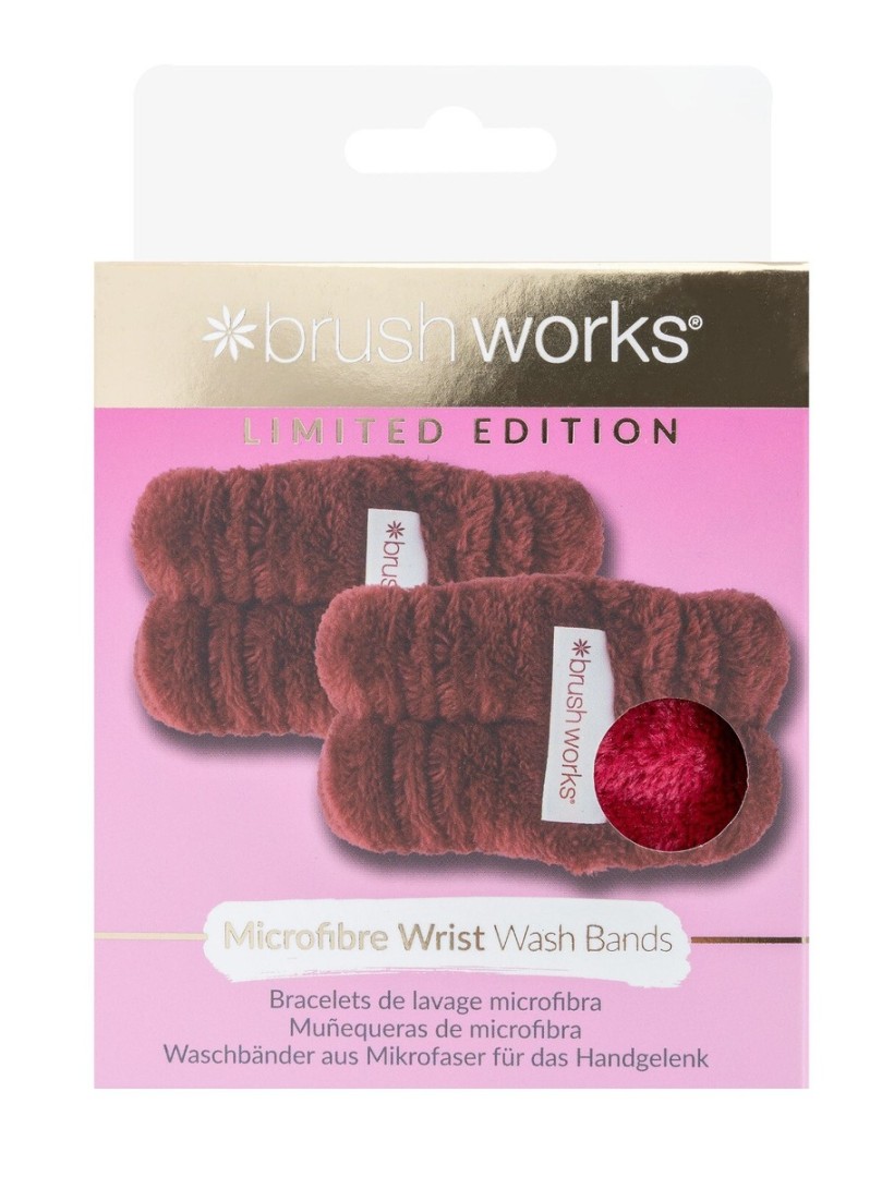 Brushworks Microfibre Wrist Wash Bands