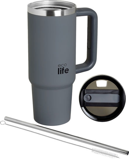 Ecolife Tumbler 900Ml Grey