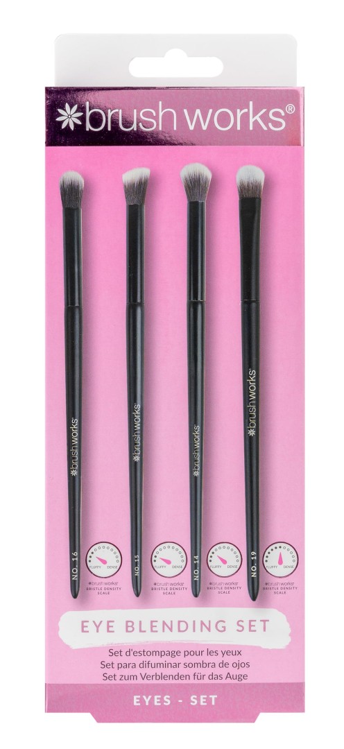 Brushworks Eye Blending 4 Make-Up Brushes Gift Set