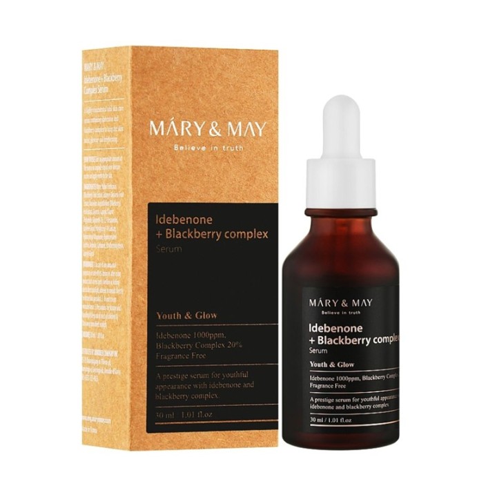Mary & May Idebenone + Blackberry Complex Serum 30Ml