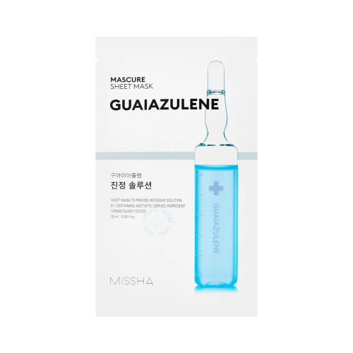 Missha Mascure Calming Guaiazulene Sheet Mask