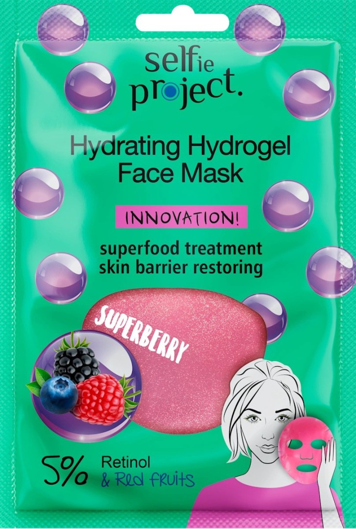 Selfie Project Hydrating Hydrogel Face Mask