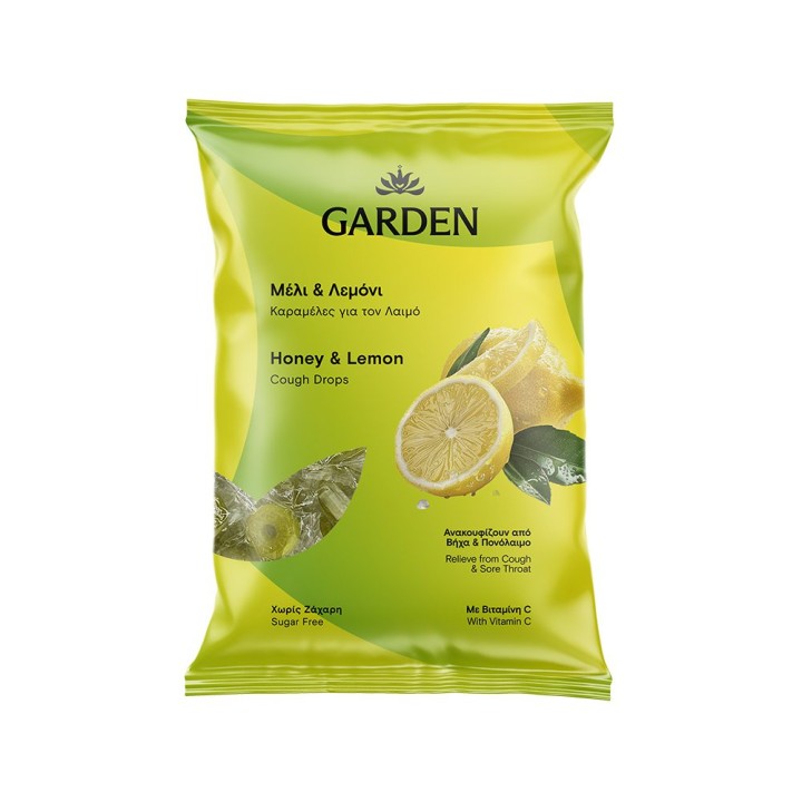 Garden Cough Drops Honey & Lemon 60G