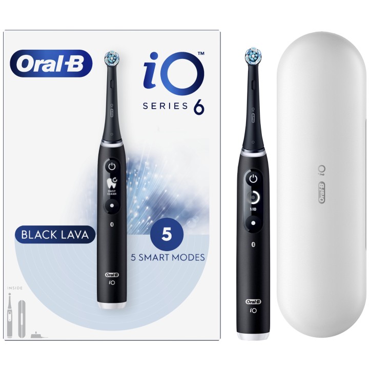 Oral B Io Series 6 Magnetic Black Lava