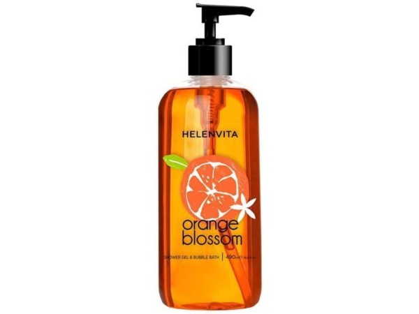 Helenvita Orange Blossom Shower Gel 490Ml & Orange Blossom Body Mılk 300Ml Free