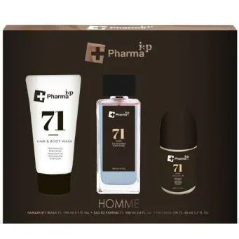 Iap Pharma Men'S H&B Wash 150Ml + Perfume 100Ml + Deodorant 50Ml Gift Set
