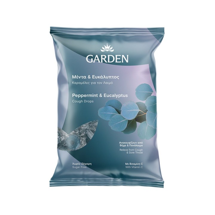 Garden Cough Drops Peppermint & Eucalyptus 60G