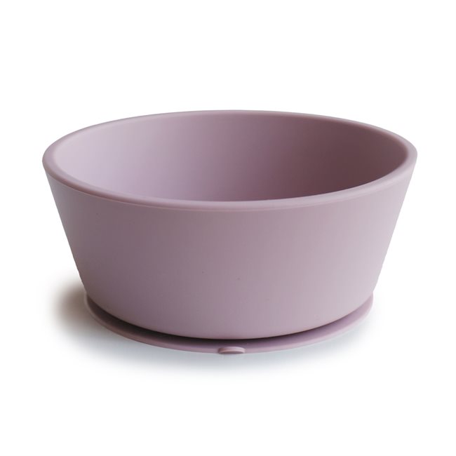 Mushie Silicone Bowl Soft Lilac