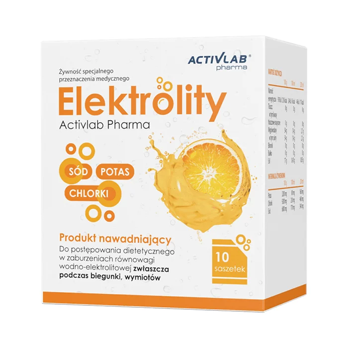 Activlab Electrolytes Orange Flavour 10 Sachets