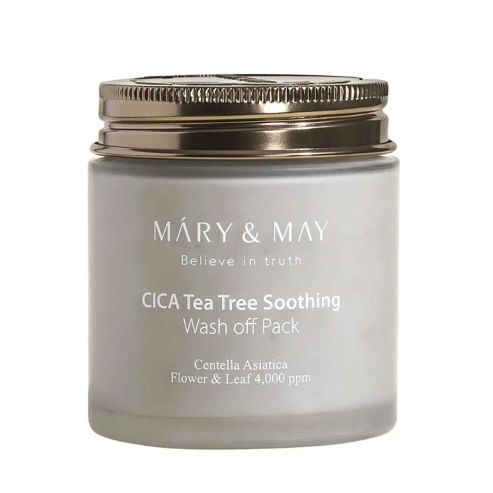 Mary & May Cica Tea Tree Soothing Washoff Pack 125G