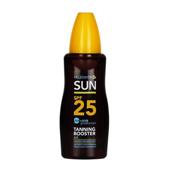 Helenvita Sun Tanning Booster Oil Spf25 200Ml