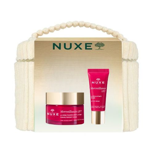 Nuxe Merveillance Lift (Night Cream 50Ml + Eye Cream 15Ml + Bag)