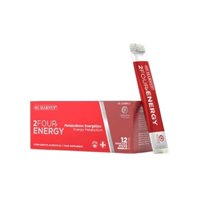 Marnys 2Four Energy 12 Drinkable Sticksx10Ml