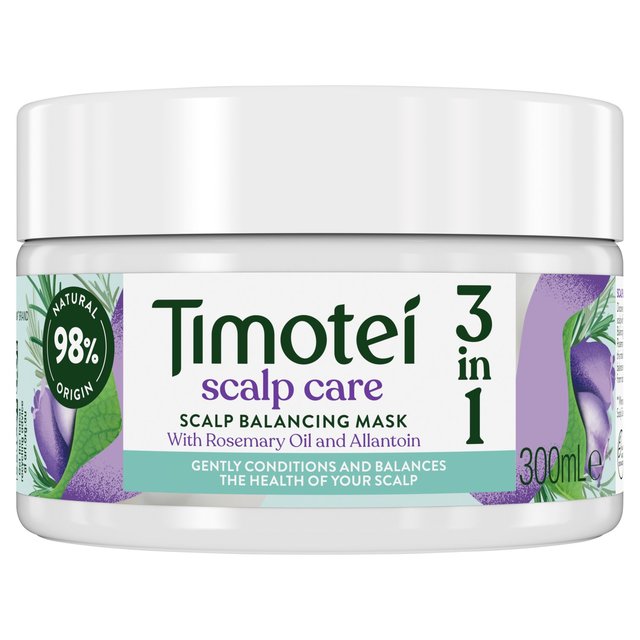 Timotei Rosemary Oil Scalp Balancing Mask 300Ml