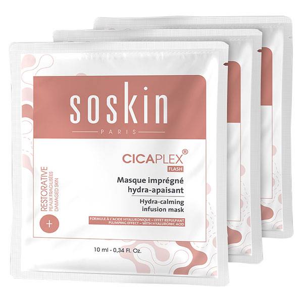 Soskin Cicaplex Hydra Calming Infusion Mask 3X10Ml