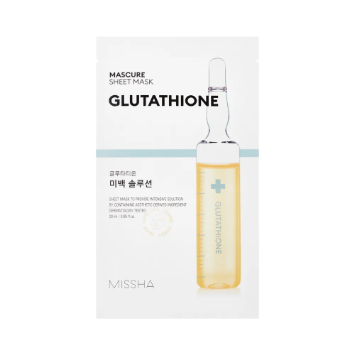 Missha Mascure Whitening Glutathione Sheet Mask
