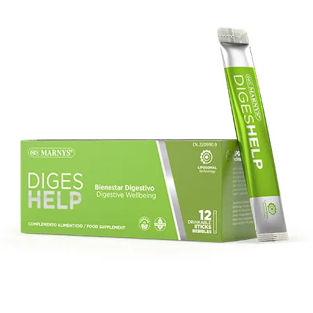 Marnys Digeshelp 12 Drinkable Sticksx10Ml