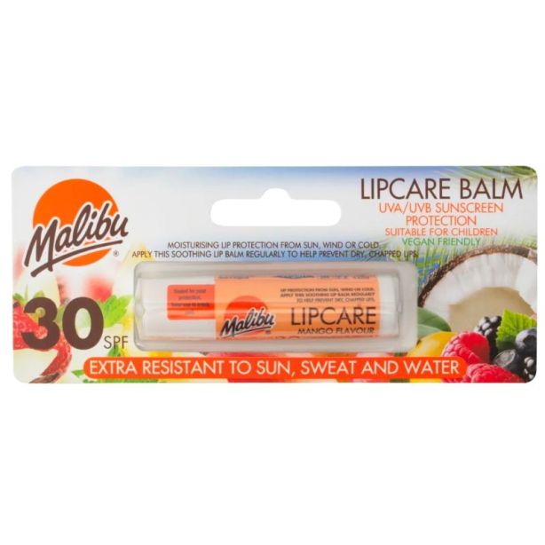 Malibu Lip Balm Spf30 Mango 5G