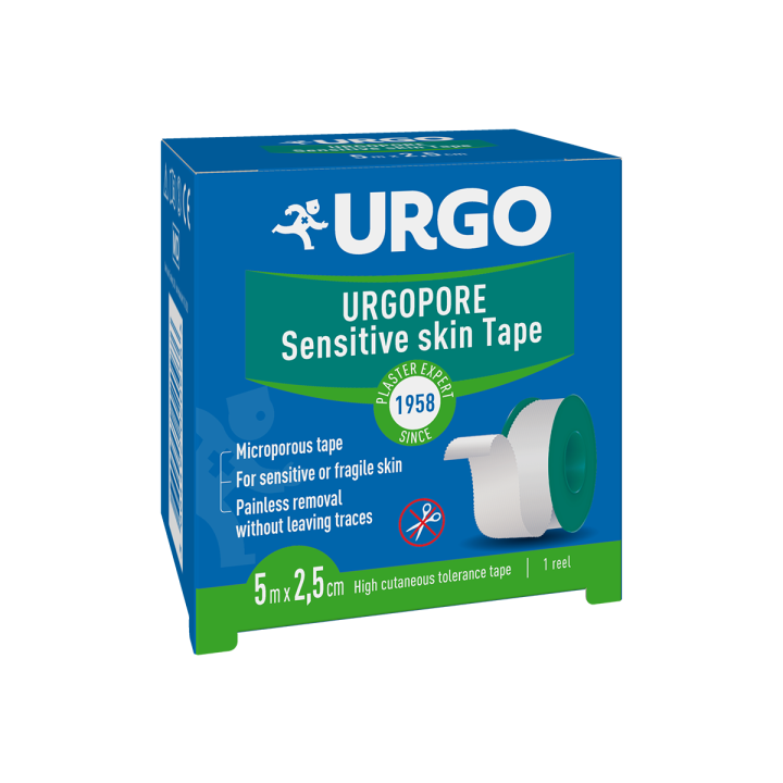 Urgopore Sensitive Skin Tape 5M X 2.5Cm