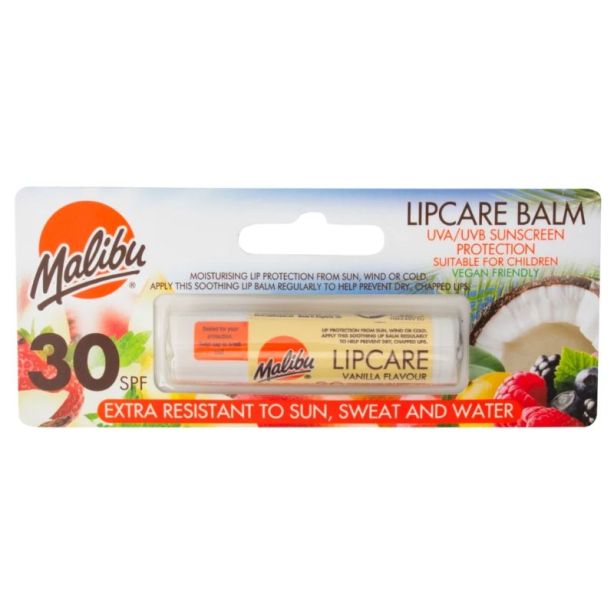 Malibu Lip Balm Spf30 Vanilla 5G