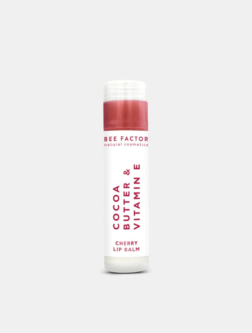 Bee Factor Cocoa Butter & Vitamin E Cherry Lip Balm