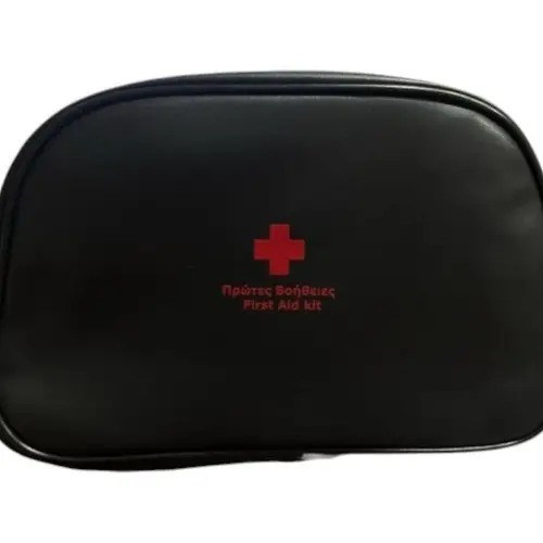 Urgo Black Empty First Aid Pouch With Zipper