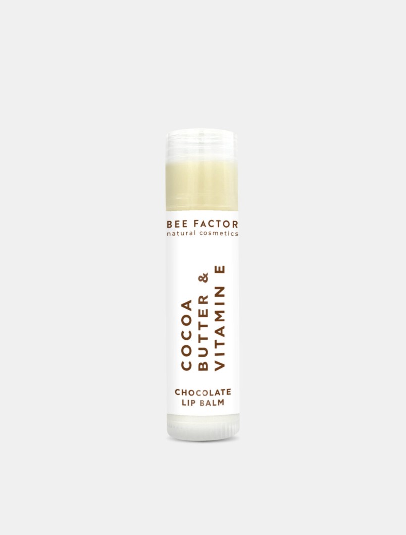 Bee Factor Cocoa Butter & Vitamin E Vanilla Lip Balm