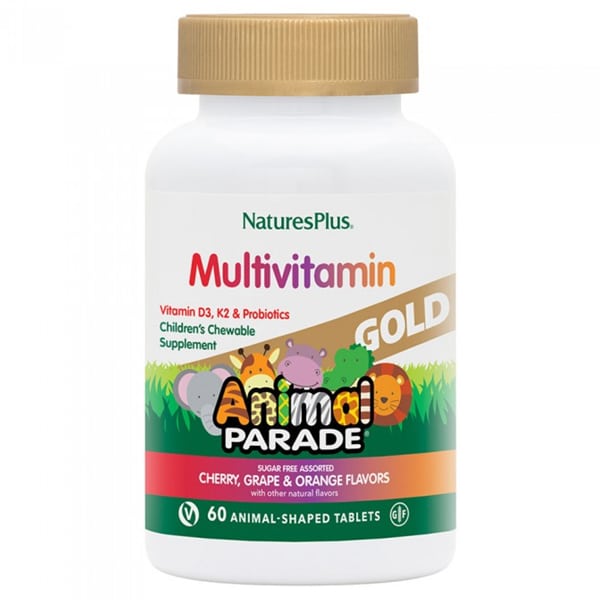 Naturesplus Animal Parade Multivitamin Gold 60S