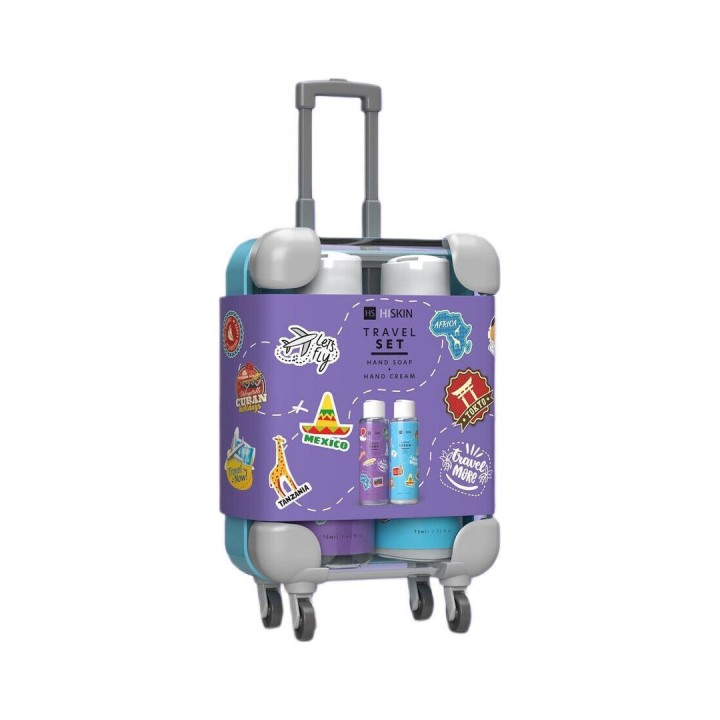 Hiskin Travel Set Hand Soap 75Ml + Hand Cream 75Ml