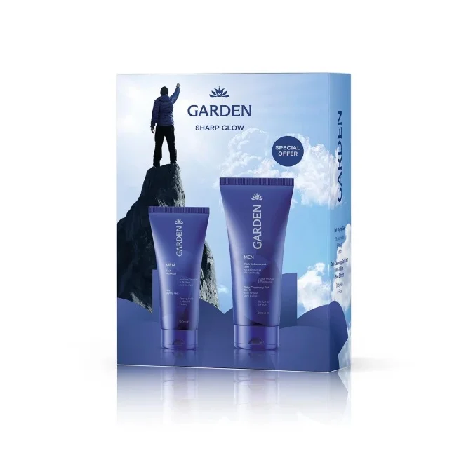 Garden Men Box No 4 Sharp Glow Gift Set